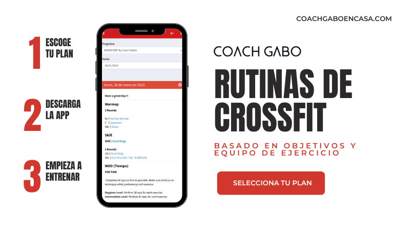 programas de ejercicios de crossfit 